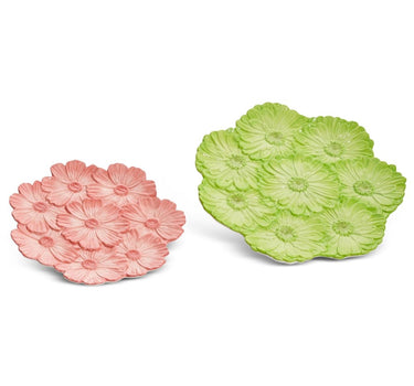 RAZ Food Safe Floral Bouquet Plate (2 Sizes) 8.75"-11" - Plates Merchandise