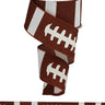 Football Laces Ribbon 2.5" x 10 yd - Evergreen Home and Floral