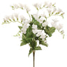 Allstate Freesia Bush White 20" - Artificial Flowering Plants Silk