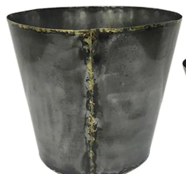 SNK Galvanized Metal Pot 7.5" x 5" - Uncategorized Merchandise