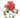 GSC Geranium Hanging Bush Red x12 - Uncategorized Silk