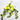 GSC Geranium Hanging Bush Yellow x12 - Artificial Flowering Plants Silk