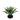 Greenhouse International Giant Silver Agave Plant w/ Base 17"H X 18"W - Artificial Non-Flowering Plants Silk