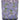 Melrose Glass Floral Votive Holder Purple-Blue 3"D x 3.5"H - Candle Holders Merchandise