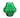 A&B Glass Flower Vase Green 7.5" x 7.5" x 8" - Vases Merchandise