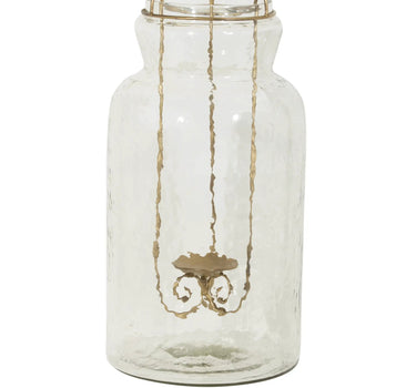 SNK Glass Jar w/ Candle Holder Insert 10" - Candle Holders Merchandise