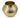 A&B Gold Aluminum Chisel Flower Vase 11"D x 9" - Vases Merchandise