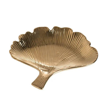 A&B Gold Leaf Plate 8"D - Uncategorized Merchandise