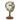 A&B Gold Metal-Wood Open Globe 9.5" x 14.5" - Desktop Globes Merchandise