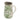 Green Floral Ceramic Pitcher Vase 7" - Evergreen Home and Floral
