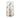A&B Green-Gold Glass Floral Print Vase 5"D x 7" - Vases Merchandise