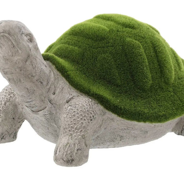 Special T Green Moss Turtle 20"W x 9.5"H - Garden Sculptures Merchandise
