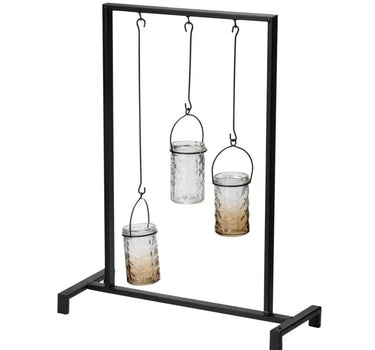 A&B Hanging Bottle Candle Holder 17" x 21.5" - Candle Holders Merchandise