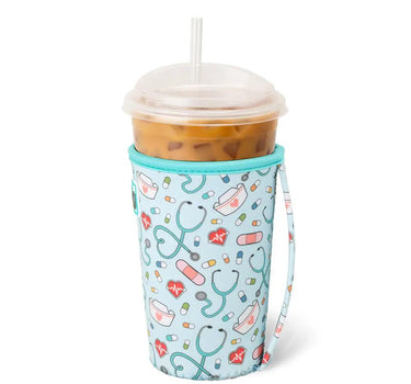 Swig Iced Cup Coolie 22oz- Scrub Life - Cup Sleeves Merchandise