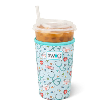 Swig Iced Cup Coolie 22oz- Scrub Life - Cup Sleeves Merchandise