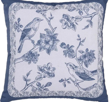 Special T Blue/White Birds Pillow - Uncategorized Merchandise