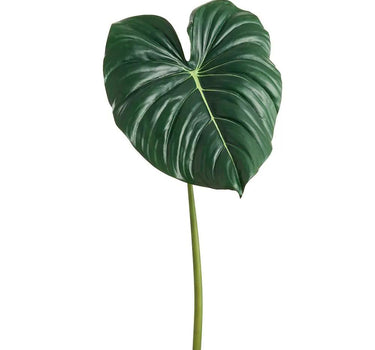 Allstate Real Touch Philodendron Leaf Spray 34.2" - Artificial Non-Flowering Plants Silk