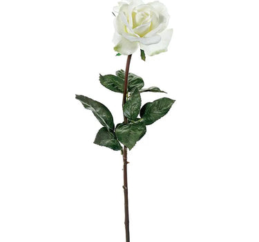 Allstate Real Touch Caroline Rose Spray White 27" - Uncategorized Silk