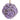 Allstate Snowball Orb Lavender 5" - Uncategorized Silk