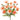 Allstate Cosmos Bush Coral 18" - Uncategorized Silk