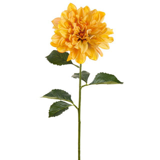 Dahlia Spray Yellow 27"