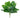 Allstate Split Philodendron Leaf Bush 15" - Uncategorized Silk