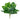 Allstate Split Philodendron Leaf Bush 15" - Uncategorized Silk