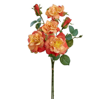 Rose Bundle Orange 26.5"
