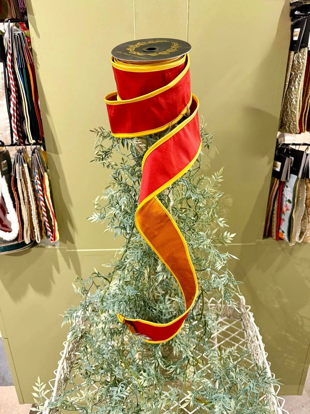 Christmas Yellow Ribbon