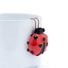 Napco Ladybug Pot Hanger 1.5" x 3.5 - Uncategorized Merchandise