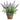 Allstate Lavender/Muscari in Cement Pot 9" - Artificial Flowering Plants Silk