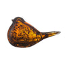 LED Amber Glass Bird 8.5" x 5" - Evergreen Home and Floral