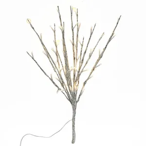 Light Garden Lit LED Birch Branch 20" - Artificial Non-Flowering Plants Lamps/Lights
