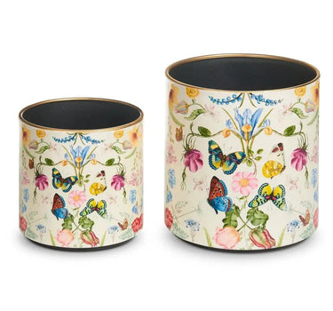 RAZ Metal Botanical Flight Container (2 Sizes) 4.75"-6.5" - Vases Merchandise