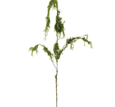 Allstate Moss Hanging Spray Green 55" - Artificial Non-Flowering Plants Silk