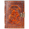 Benjamin International Mushroom Leather Journal 5" x 7" - Journals Merchandise