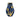 A&B Navy-Gold Ceramic 3D Tulip Vase 7.5" x 11" - Uncategorized Merchandise