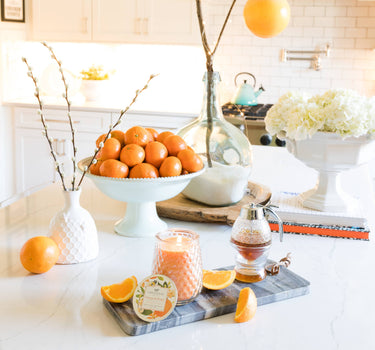 Orange & Honey Signature Candle - Evergreen Home and Floral