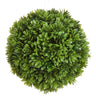 Allstate Plastic Sedum Ball Green 6" - Artificial Non-Flowering Plants Silk