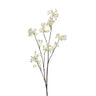 Regency Plastic Wild Yarrow Branch White 44" - Uncategorized Silk