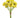 Allstate Pompon Dahlia Bundle Yellow 14" - Artificial Flowering Plants Silk