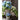 Allstate Potato Leaf Hanging Bush Light Green 28" - Artificial Non-Flowering Plants Silk