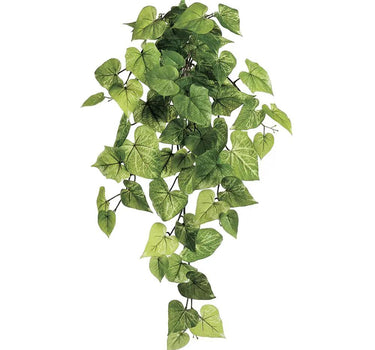 Allstate Potato Leaf Hanging Bush Light Green 28" - Artificial Non-Flowering Plants Silk
