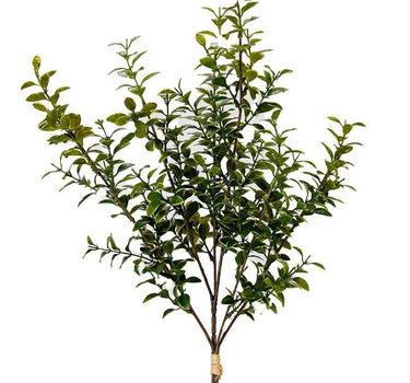 AmBest Privet Bundle Variegated Green 27" - Artificial Shrubs Silk