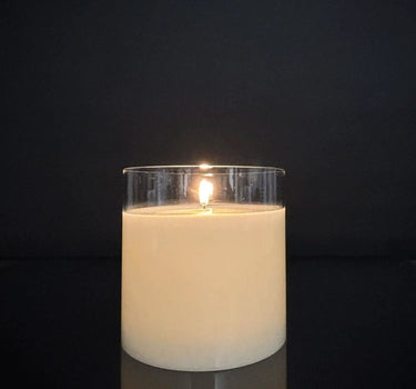 Light Garden Radiance Large Pillar Candle Ivory 5.75" x 5.75" - Uncategorized Candles/Fragrance