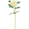Select Real-Touch Dahlia Spray Cream 24" - Artificial Flowering Plants Silk