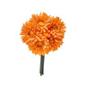 Regency Real Touch Gerbera Bundle (x5) Orange 11.5" - Artificial Flowering Plants Silk