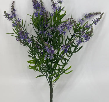 Le Fleur Real Touch Podocarpus Bush Purple-Green 19" - Artificial Shrubs Silk