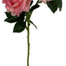 Select Real Touch Rose Spray Pink 26" - Artificial Flowering Plants Silk