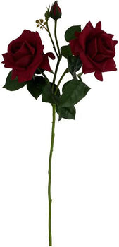 Select Real Touch Rose Spray Red 26" - Silk